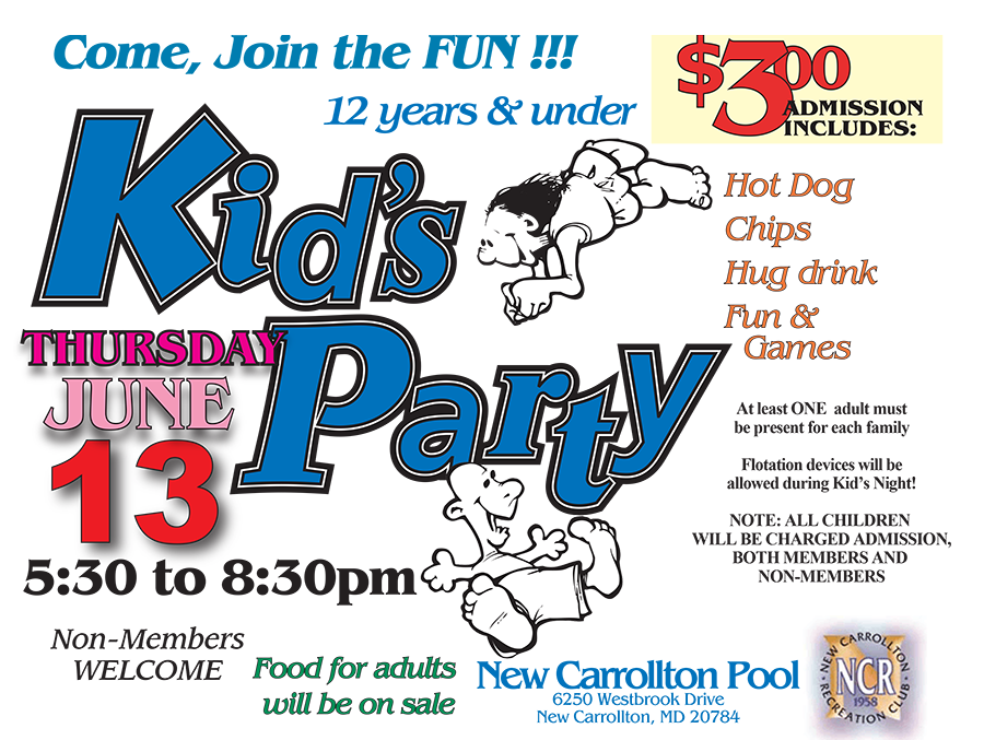 Kids Party 6/13