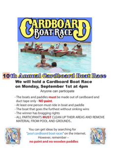 10th Annual Cardboard Boat Race