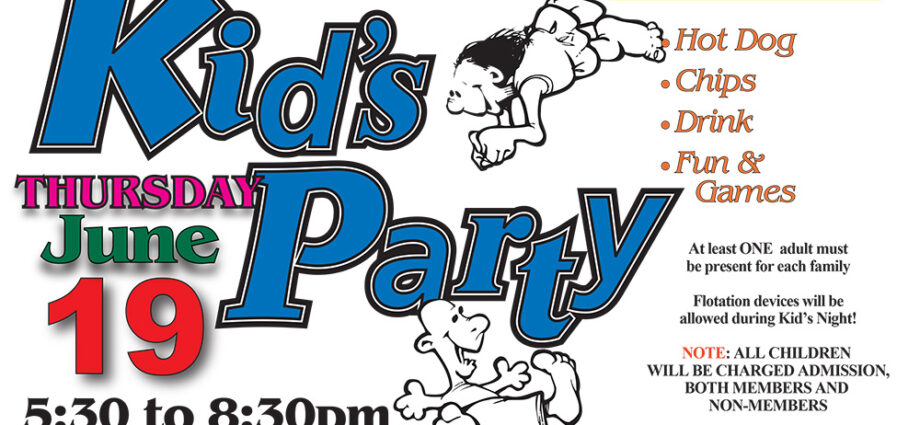 NC Pool Kids Party- June 2025
