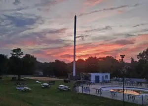 Evening at NC Pool